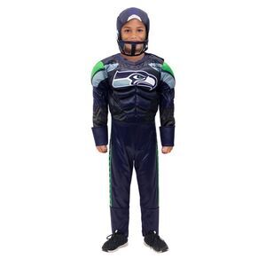 4T NEW Youth Seattle Seahawks College Navy Game Day Costume